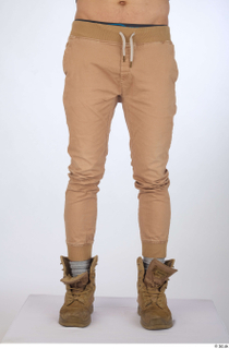 Turgen beige trousers beige worker boots casual dressed leg lower…